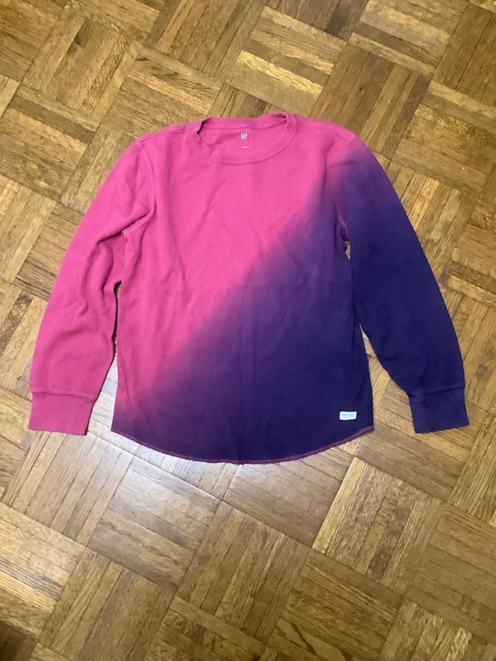 Long sleeve waffle t-shirt - unisex